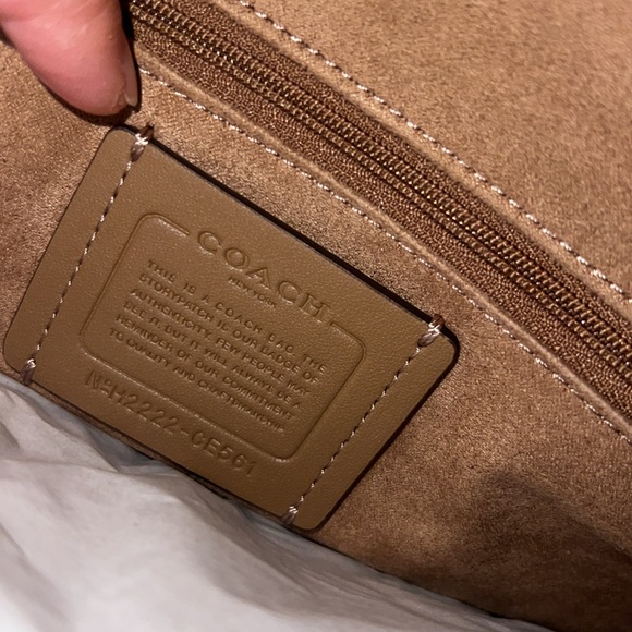 Coach Morgan Shoulder Bag in Silver/chalk multi - Picture 15 of 15